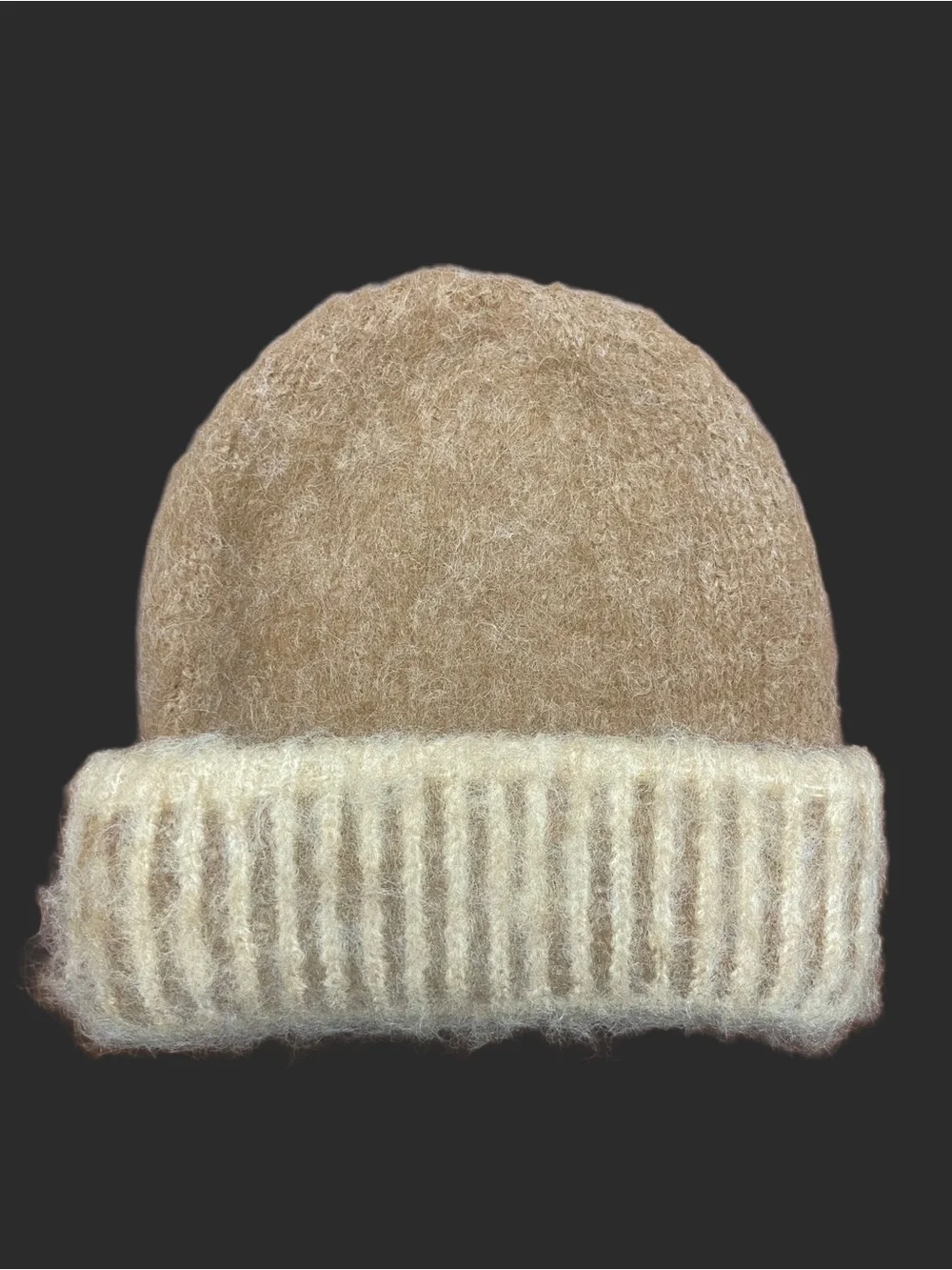 Free People Forever Fuzzy Beanie in “Coffee” - One Size